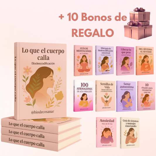 Lo Que El Cuerpo Calla EBOOK + BONOS DE REGALO